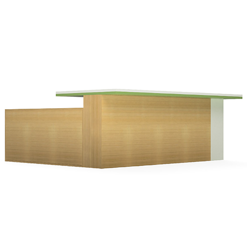 Prime Executive Table - Polished Wood, Customizable Colors | Modern Design, Easy-to-clean, Durable For Commercial Use