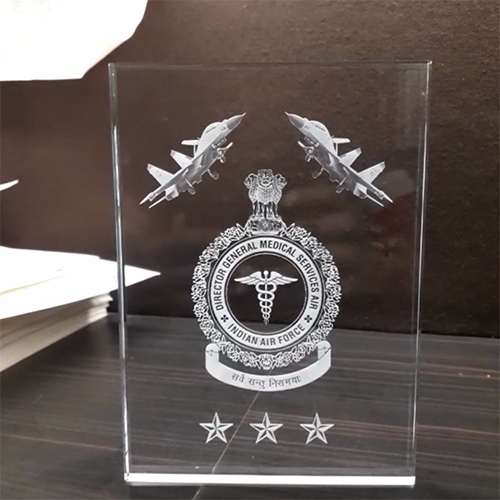 Indian Air Force Acrylic Award