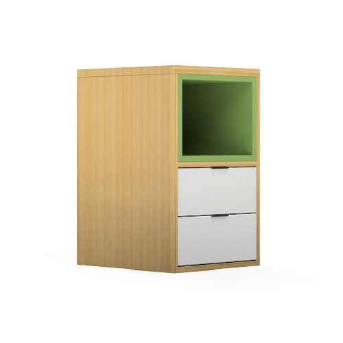 Prime 2 Drawer Modular Office Pedestal Storage