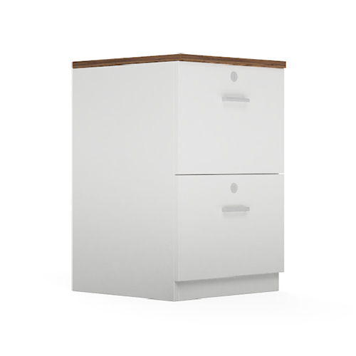 Sprint 2 Drawer Modular Office Pedestal Storage - Color: As Per Requirement