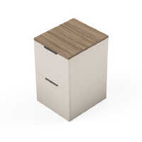 Horizon 2 Drawer Modular Office Pedestal Storage