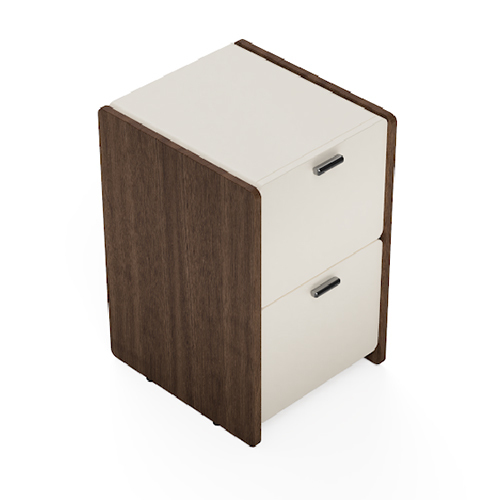 Neo 2 Drawer Modular Office Pedestal Storage - Color: As Per Requirement