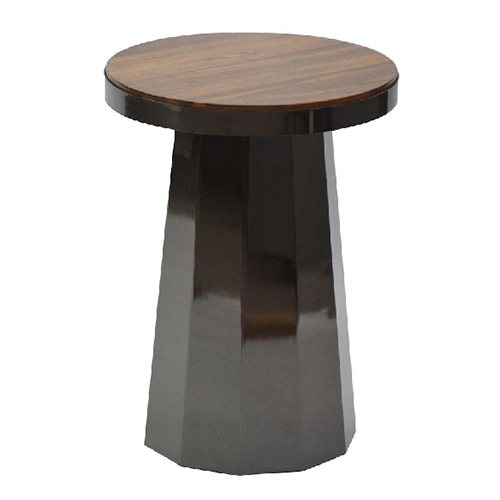 Ethereal Black Slip Side Table