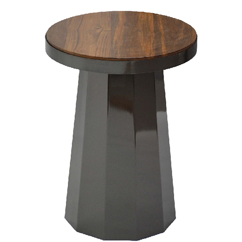Ethereal Black Slip Side Table