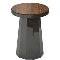 Ethereal Black Slip Side Table