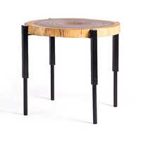 Wooden Side Table - Color: As Per Requirement