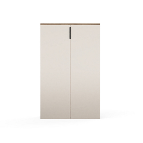 Horizon White Modular Office Side Storage