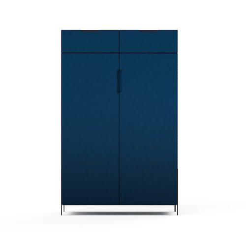 Blue Bold Modular Office Side Storage