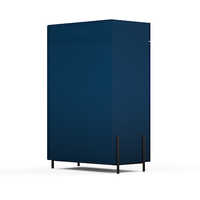 Blue Bold Modular Office Side Storage