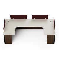 Neo 2 Seater Modular Office L Shape Workstation