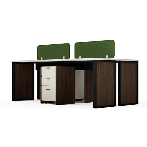 Neo 4 Seater Modular Office Workstation