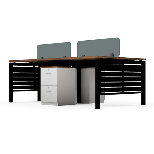 Sprint 4 Seater Modular Office Workstation