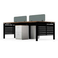 Sprint 4 Seater Modular Office Workstation