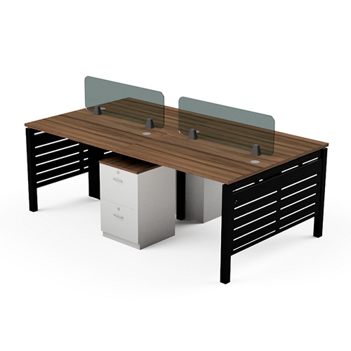 Sprint 4 Seater Modular Office Workstation
