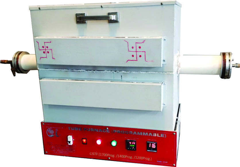 Single Zone Split Tube Furnace - 60x65x1200mm, Electric Heat Treatment With 220v Voltage And 1200c Max Temperature