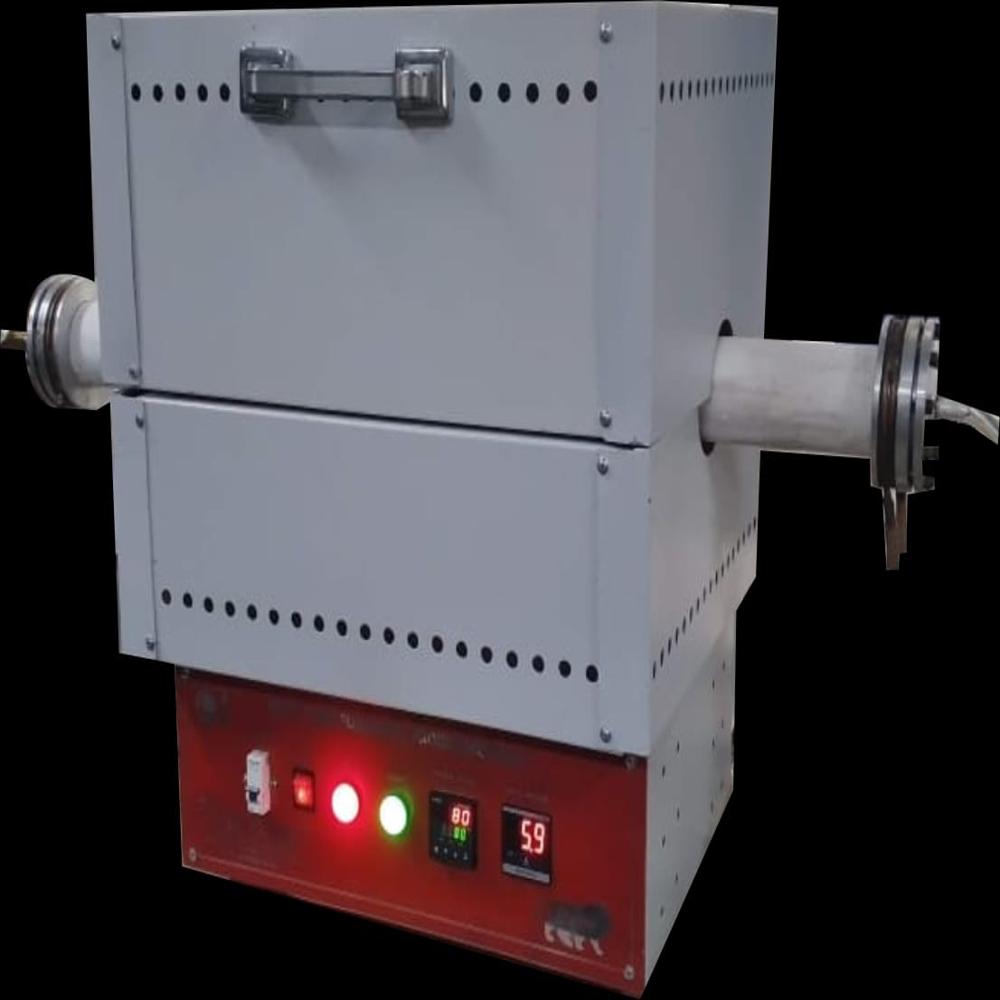 Single Zone Split Tube Furnace - 60x65x1200mm, Electric Heat Treatment With 220v Voltage And 1200c Max Temperature