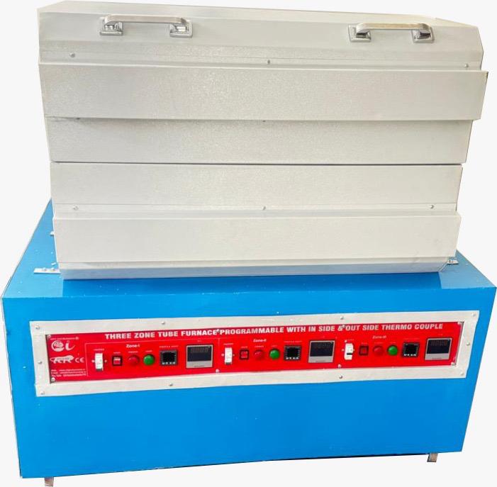 Single Zone Split Tube Furnace - 60x65x1200mm, Electric Heat Treatment With 220v Voltage And 1200c Max Temperature