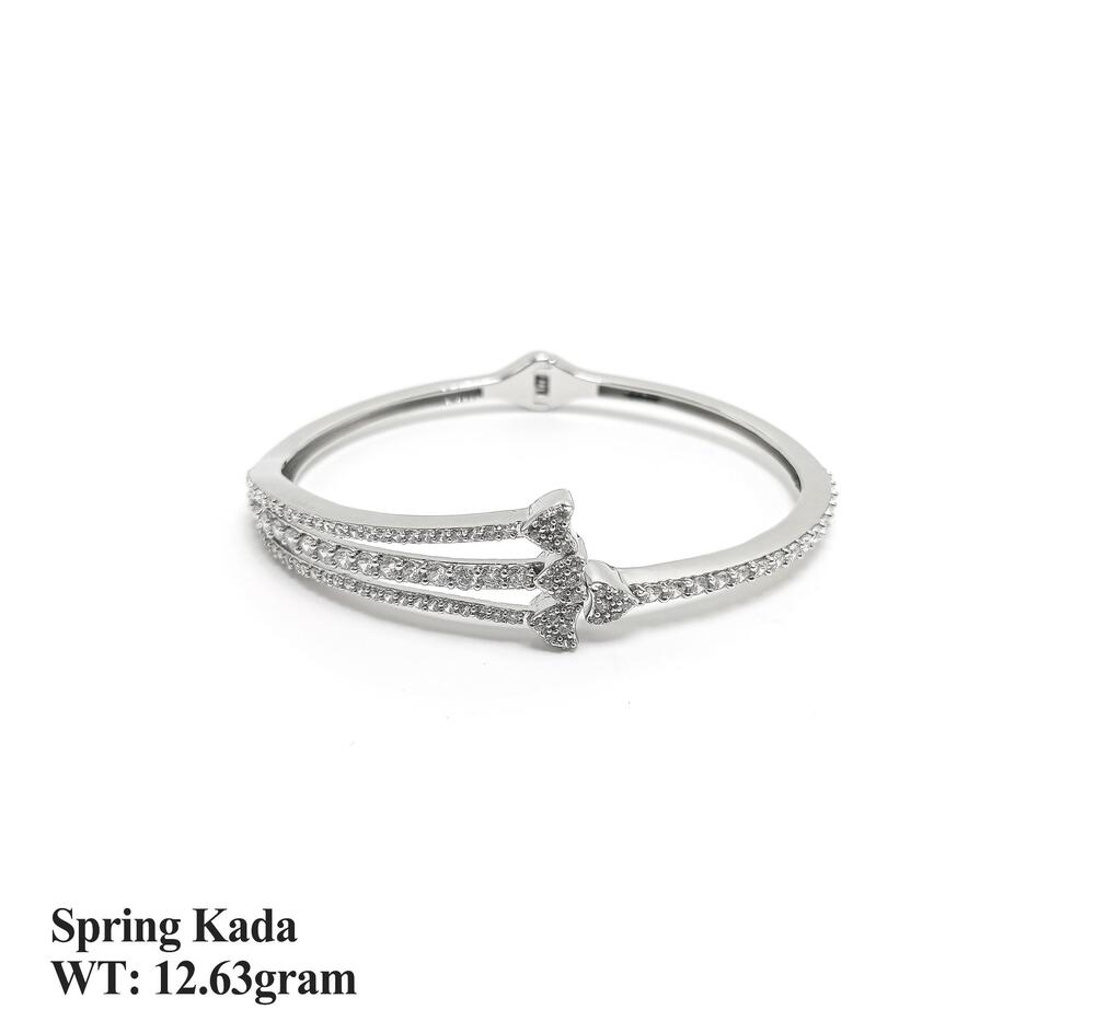 Silver 925 Kada Spring