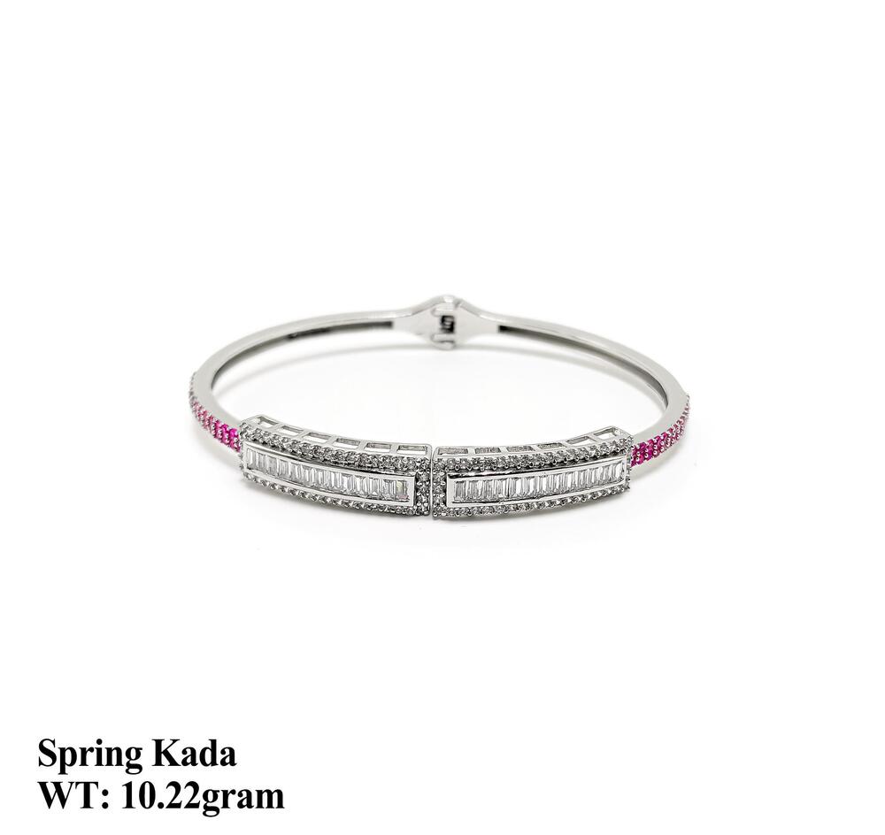 Silver 925 Kada Spring