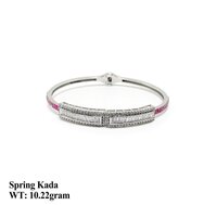 Silver 925 Kada Spring
