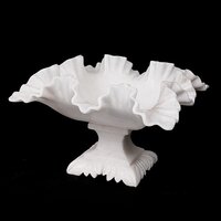 Marble Flower Standing Bowl