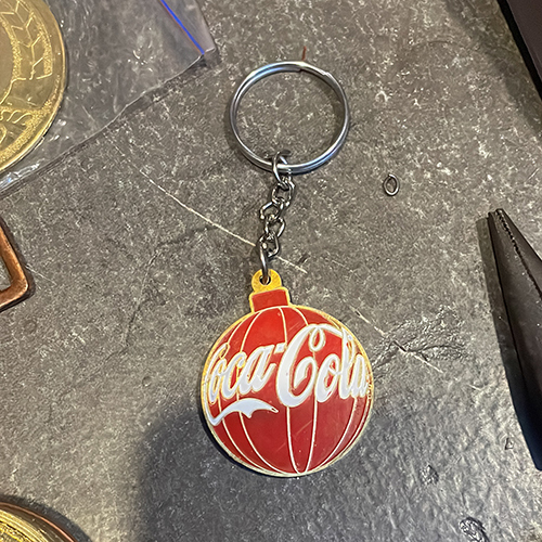 Brass Keychain