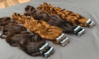 Single Donor Honey Blonde Tape-ins Human Hair Extension