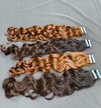 Single Donor Honey Blonde Tape-ins Human Hair Extension