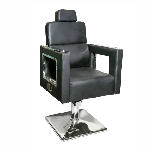Black Salon Chair - Attributes: Soft