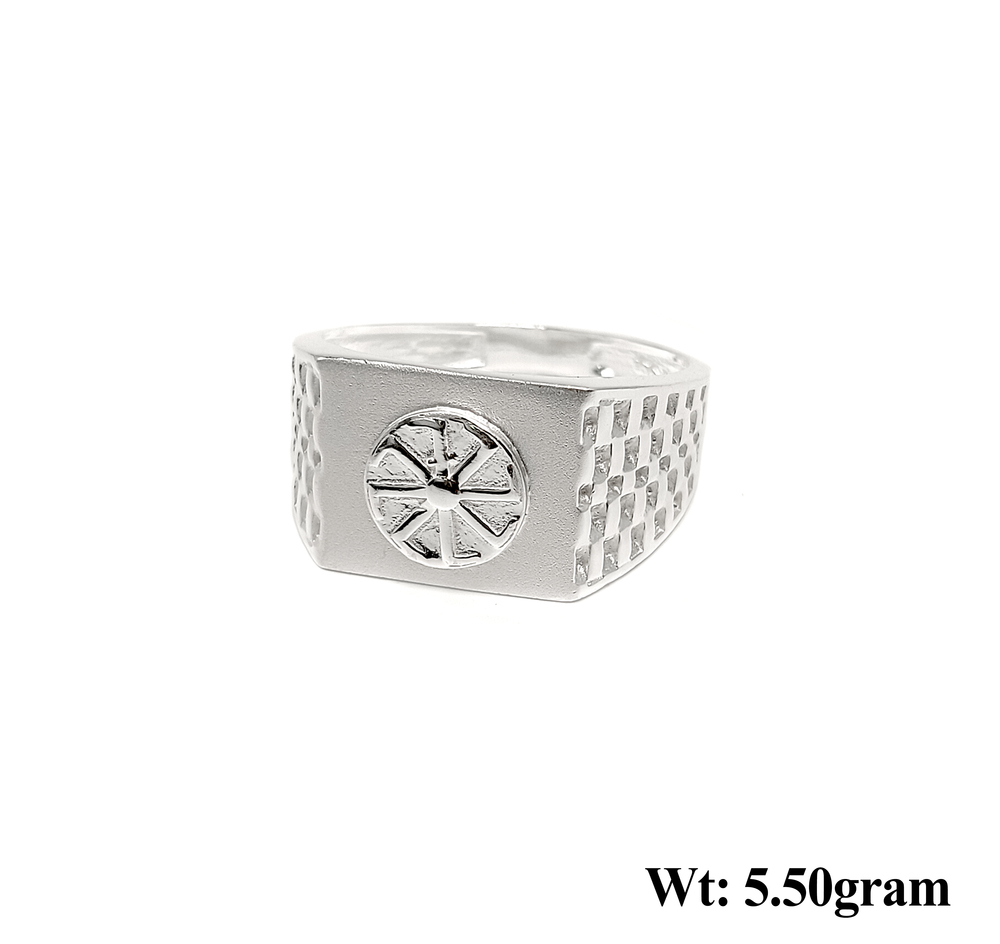 New Design 925 Silver Gents Ring