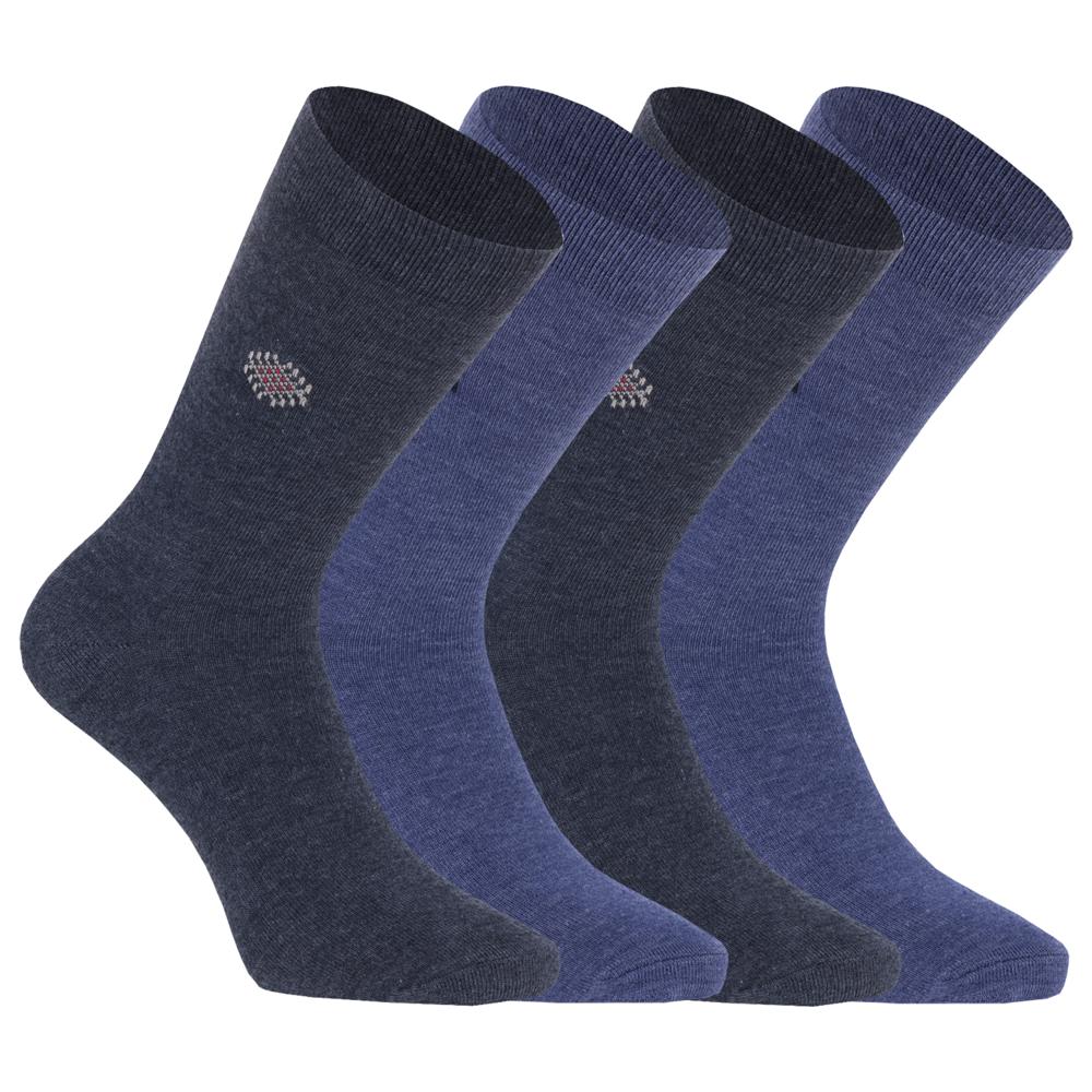 Men's Woolen Socks - Premium-quality Wool Blend, Breathable & Moisture-wicking Fabric, Reinforced Heels & Toes, Stylish Patterns & Colors