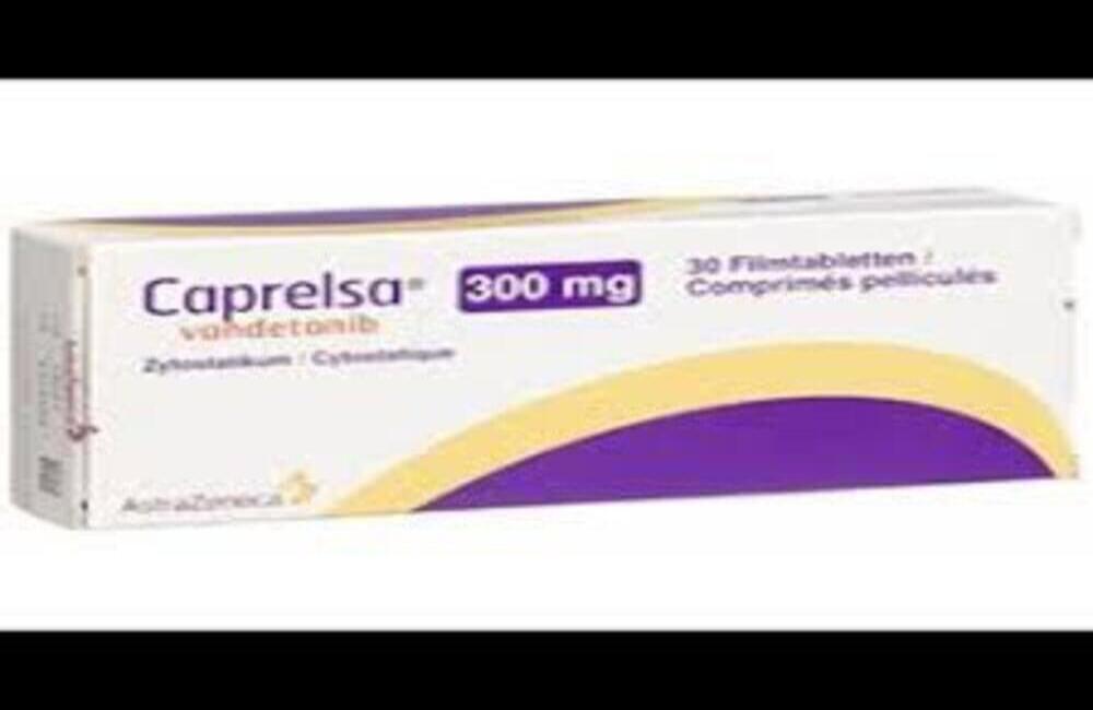 Caprelsa 300mg(vandetanibum ) - Drug Type: General Medicines
