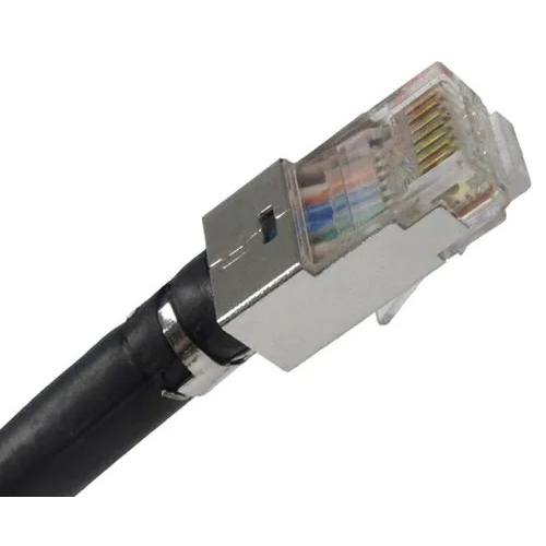 RJ 45 ढालित कनेक्टर
