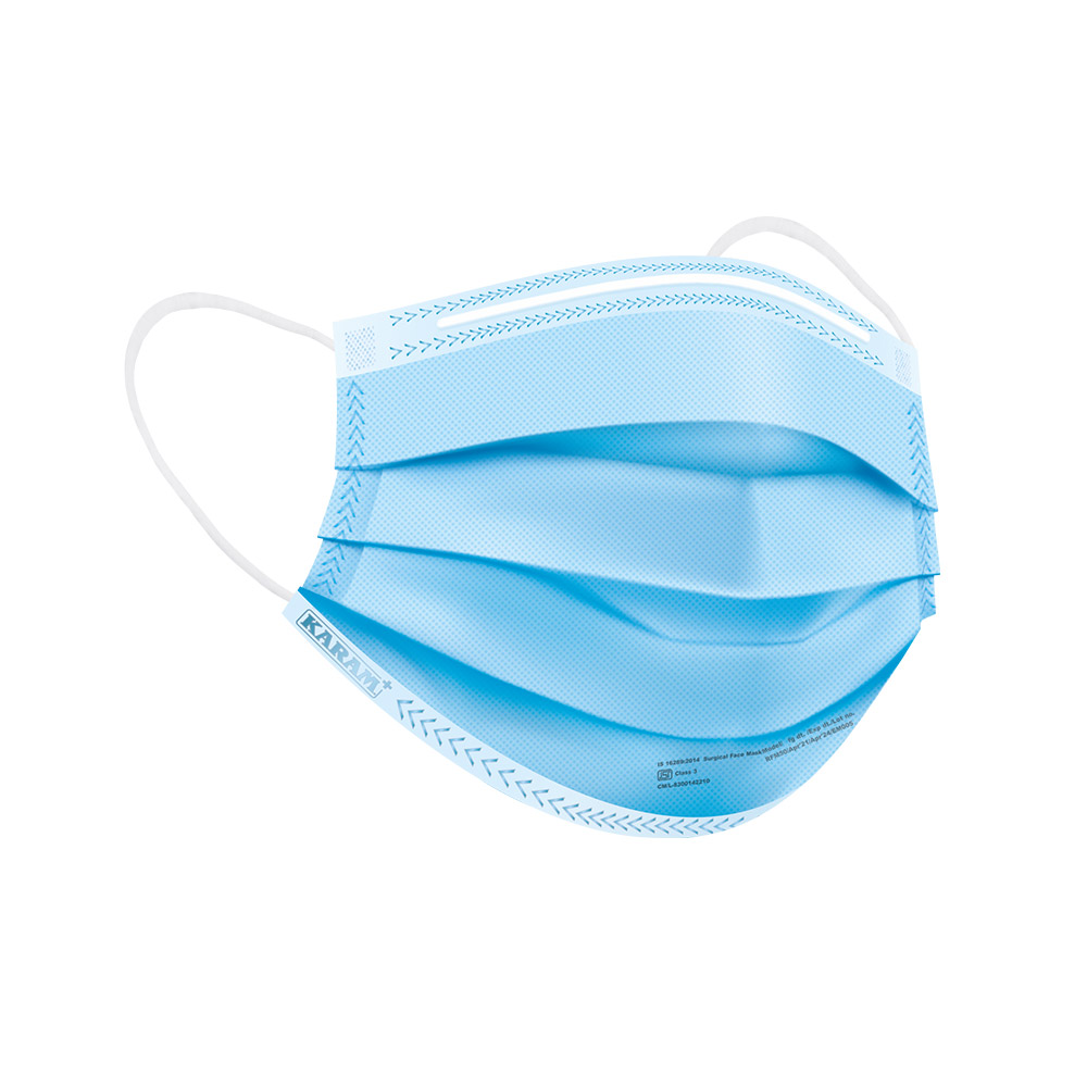 3 Ply Mask - Color: Blue