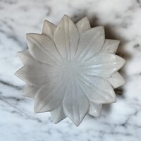 Marble Lotus Plate