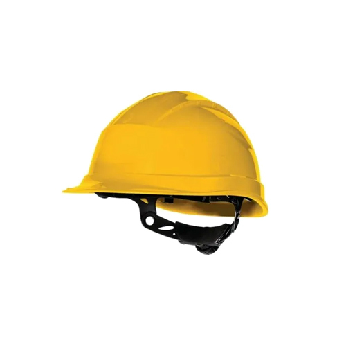 Yellow Safety Helmets - Material: Hdpe