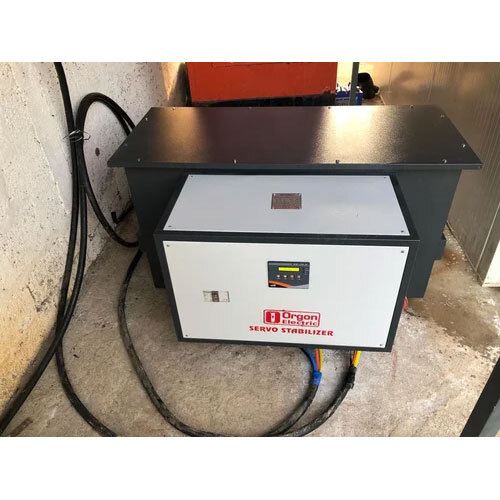 Variac Type Servo Voltage Stabilizer - 3 Phase, 140-270V Input, 230V Output | 50Hz Frequency, 1 Year Warranty