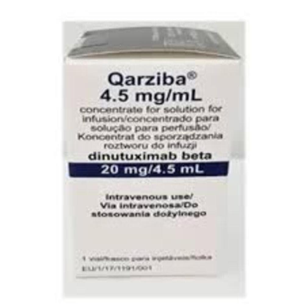 QARZIBA 4.5MG/ML(DINUTUKSYMAB BETA 20MG/4.5ML)