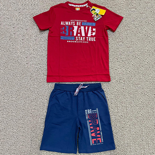 Kids Fancy Boys Short Set