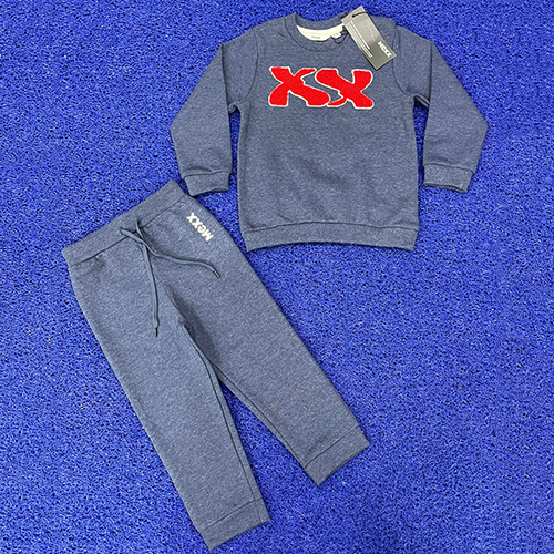 Kids Daily Wear Loopknit Set - Color: Different Available