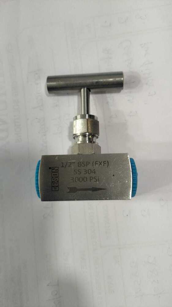 Psi Needle Valve - Color: Silver