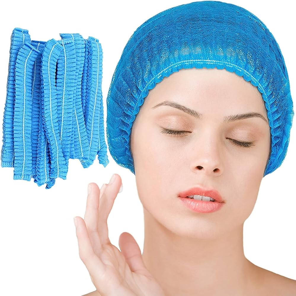 Bouffant Cap - Color: Blue