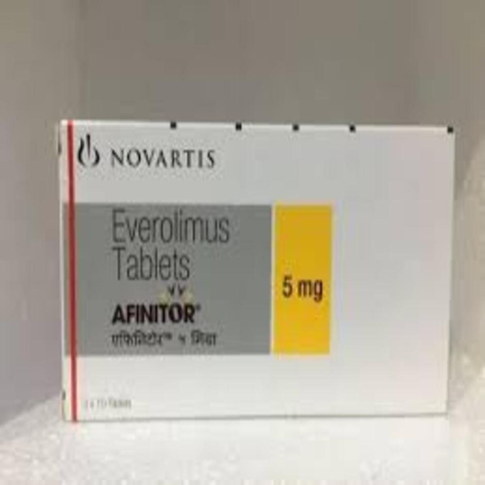 Afinitor 5 mg Tablet (Everolimus 5 mg)