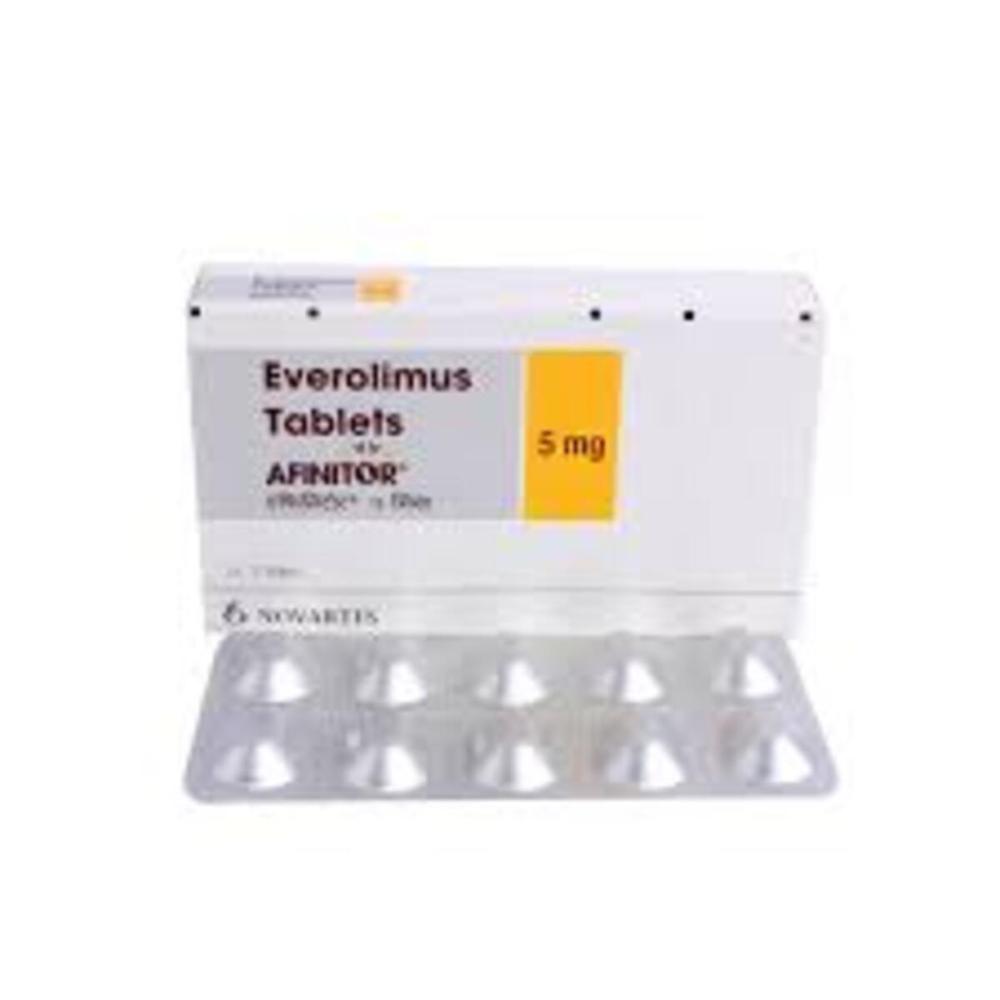 Afinitor 5 mg Tablet (Everolimus 5 mg)