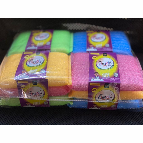 3 Pc Foam Scrubber - High-Quality Foam, Available in Multiple Colors | Easy to Use, Ideal for Cleaning Home Appliances and Bathroom Fixtures