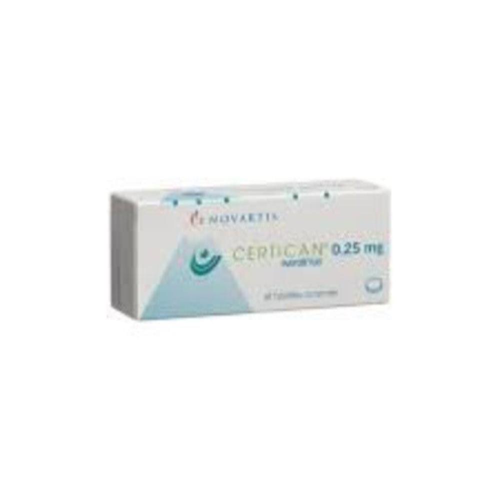 Certican 0.25 mg Tablet (Everolimus 0.25 mg)