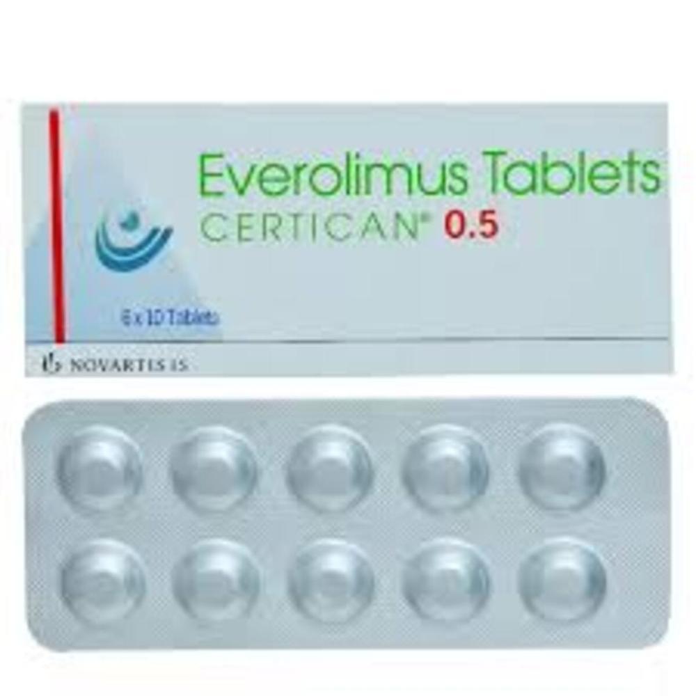 Certican 0.5 mg Tablet(Everolimus 0.5 mg)