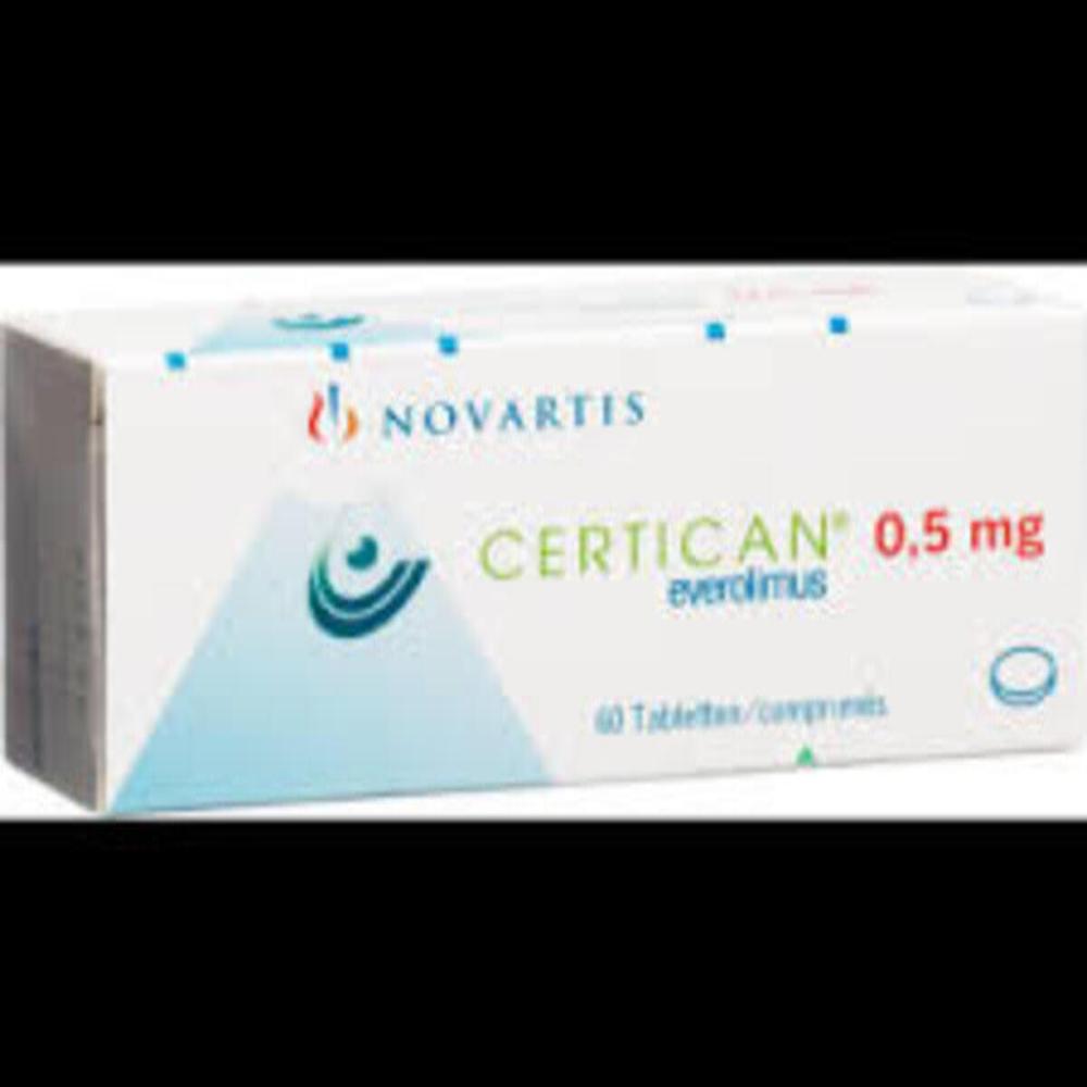 Certican 0.5 mg Tablet(Everolimus 0.5 mg)