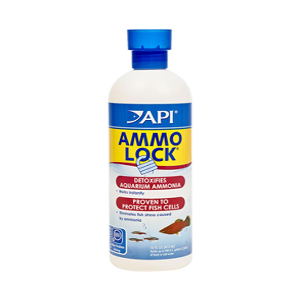 Ammolock Fish Treatment 237 Ml Api - Color: White