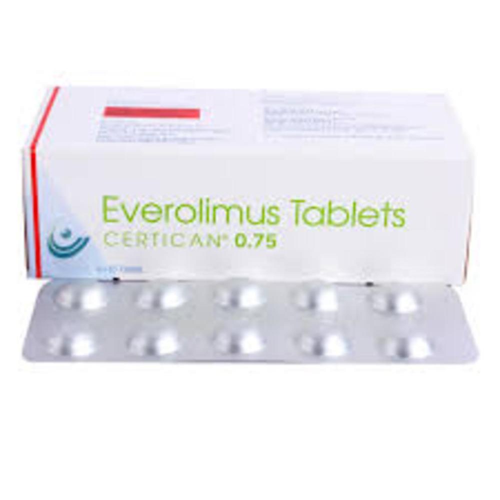 Certican 0.75 mg Tablet (Everolimus 0.75 mg)